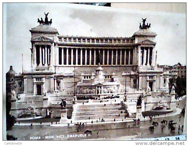 ROMA MONUMENTO VITTORIO EMANUELE ALTARE DELLA PATRIA VB1950 CA2887 - Altare Della Patria