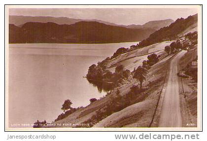 LOCH NESS & Road To Ft. Augustus.- Argyllshire - SCOTLAND - Argyllshire