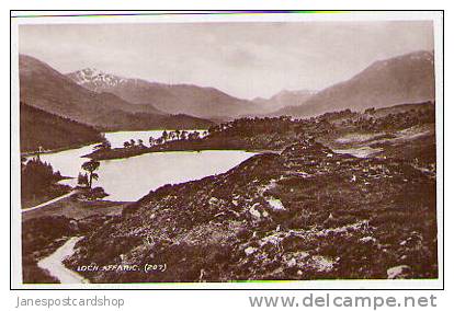 LOCH AFFARIC - Real Photo PCd - - INVERNESS-SHIRE - Highlands SCOTLAND - Inverness-shire