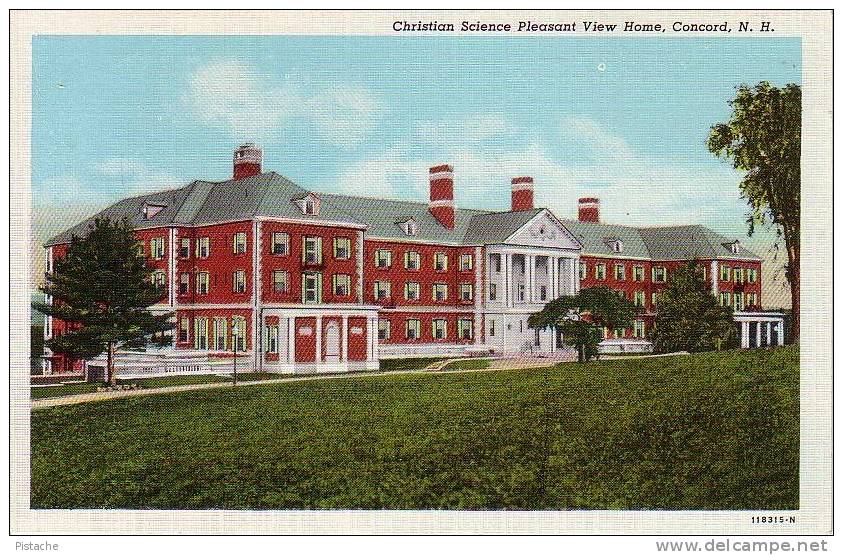 Concord New Hampshire NH - Christian Science - Architecture - Neuve - Unused - Concord