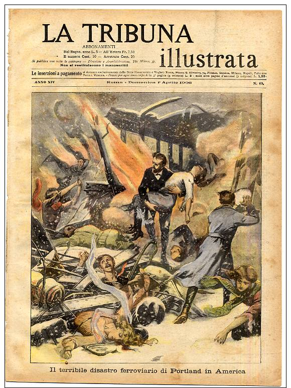 Rivista Del 1906  PORTLAND  Pueblo Colorado   SAVONA  San Bernardo In Valle  +  ETNA  Randazzo  Bronte  Paterno  Catania - Ante 1900