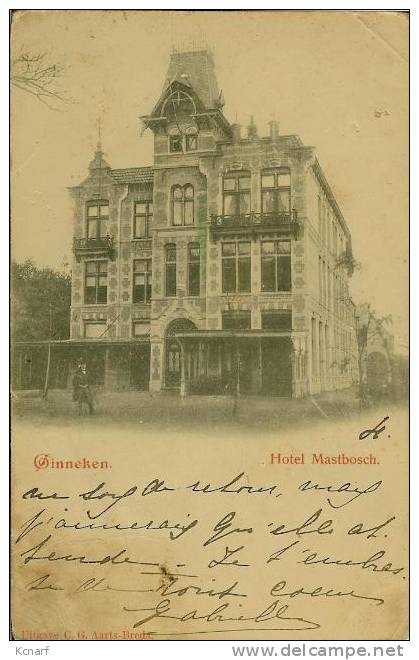 CP De GINNEKEN " Hotel Mastbosch " . - Breda