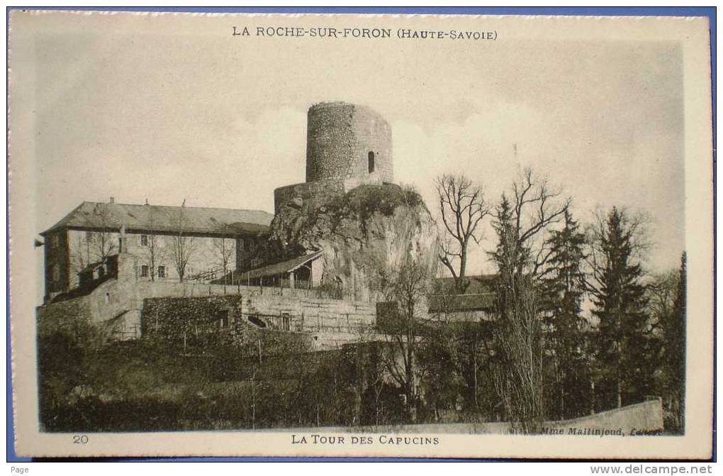 La Roche-Sur-Foron,La Tour Des Capucins, 1910-1920, Haute- Savoie, - La Roche-sur-Foron