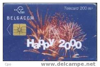 # BELGIUM CA21 Happy 2000 200 So3   Tres Bon Etat - Met Chip