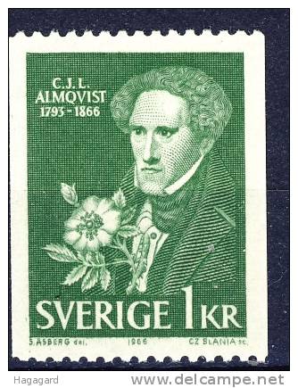 ##Sweden 1966. Almquist. Michel 559. MNH(**) - Nuovi