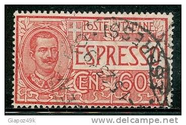 ● ITALIA REGNO 1922 - N. 7 Usato - Cat. ? € - ESPRESSI - N. 377 - Posta Espresso