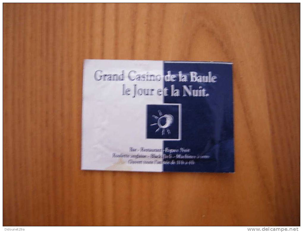 Serviette Rafraîchissante Rince-doigt "Grand Casino De La Baule, Le Jour Et La Nuit (éléphant Blanc)" - Other & Unclassified