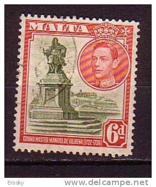 P3636 - BRITISH COLONIES MALTA Yv N°186 - Malte (...-1964)