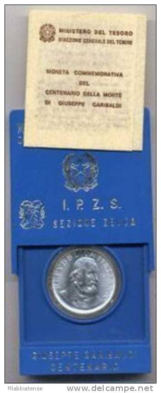 1982 - Italia 500 Lire Garibaldi    ----- - Commemorative
