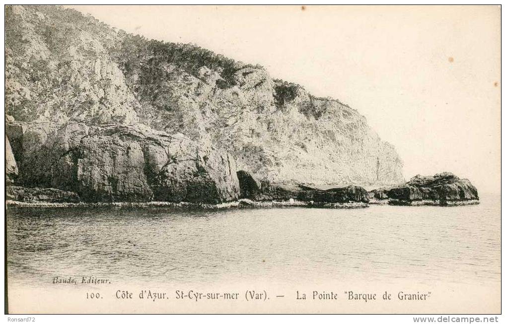 ST-CYR-SUR-MER - La Pointe " Barque De Granier" - Saint-Cyr-sur-Mer