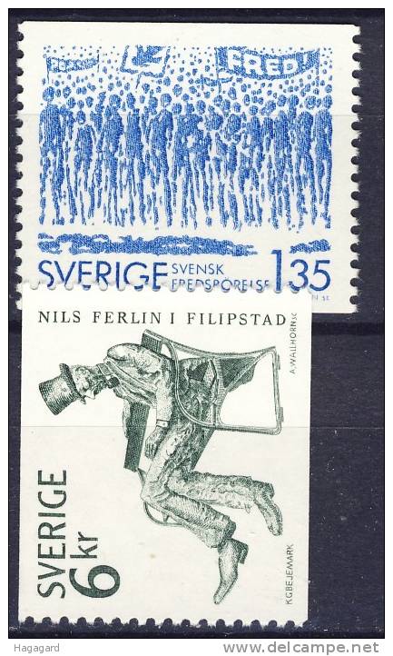 ##Sweden 1983.2 Items. Michel 1223-24. MNH(**) - Nuevos