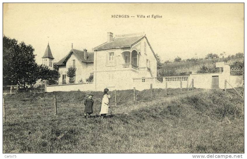 Riorges 42 - Villa Et Eglise - Riorges