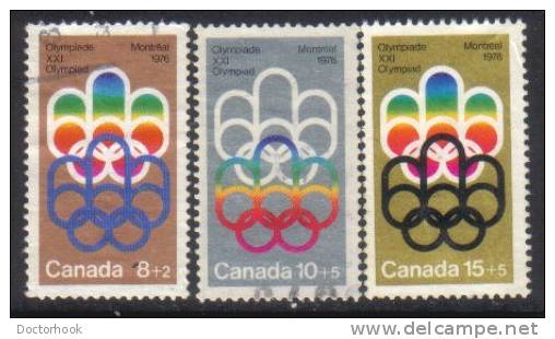 CANADA   Scott #  B 1-3  VF USED - Usados