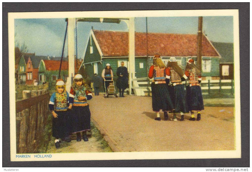 Netherlands MARKEN Real Photo Echte Photo Mint Postcard - Marken