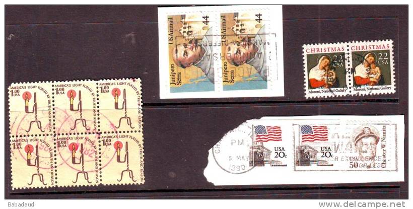 USA CANADA - Vrac (max 999 Timbres)