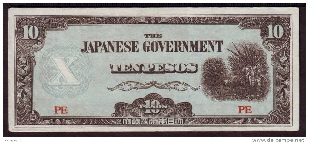 PHILIPPINES - 10 Pesos 1942 JIM - Philippinen