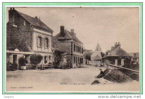 27- MUIDS -- Rue De La Voie - - Muids