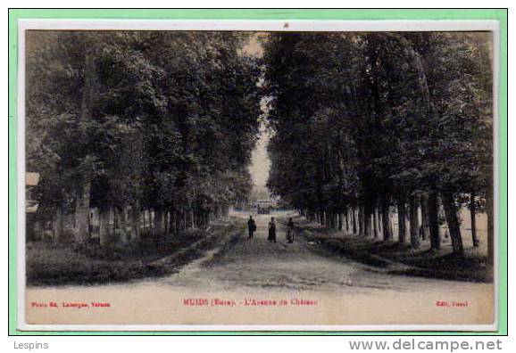 27- MUIDS - L'Avenue Du Château - Muids