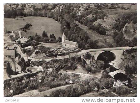 CORBIGNY Belle Vue Aérienne Vers Pierre Perthuis - Corbigny