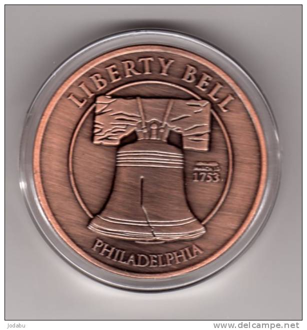 Trés Belle Médaille Liberty Bell (40mm) (30grs) - Other & Unclassified