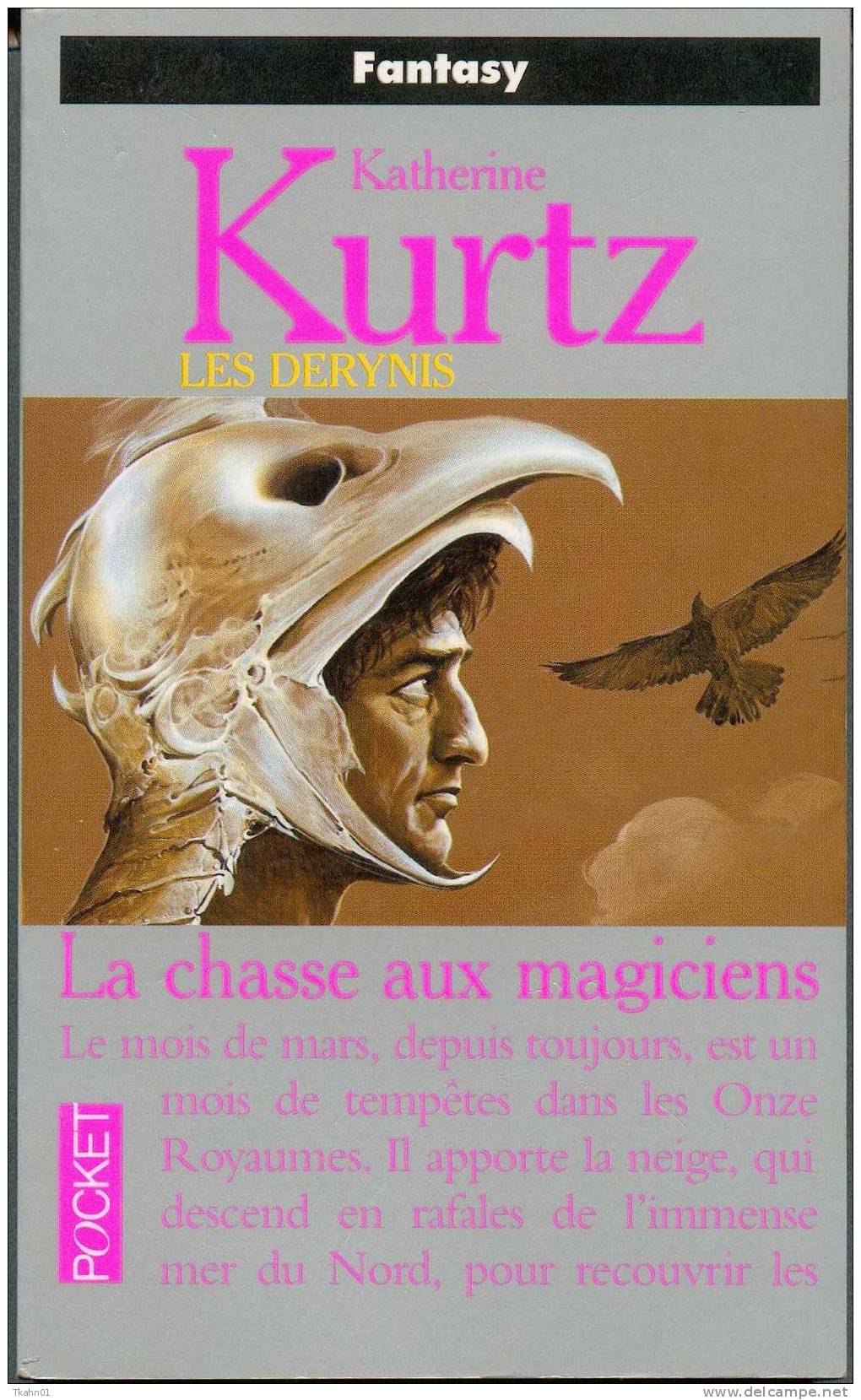 PRESSES-POCKET S-F N° 5513 " LA CHASSE AUX MAGICIENS " KATHERINE-KURTZ AVEC 318 PAGES - Presses Pocket