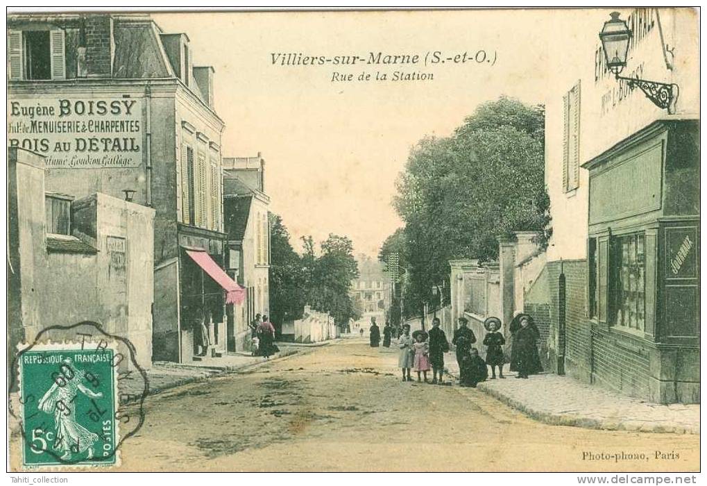 VILLIERS-sur-MARNE - Rue De La Station - Villiers Sur Marne