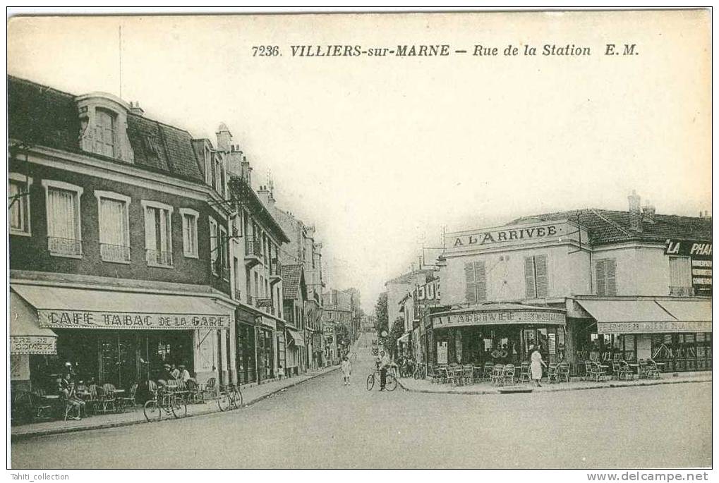 VILLIERS-sur-MARNE - Rue De La Station - Villiers Sur Marne