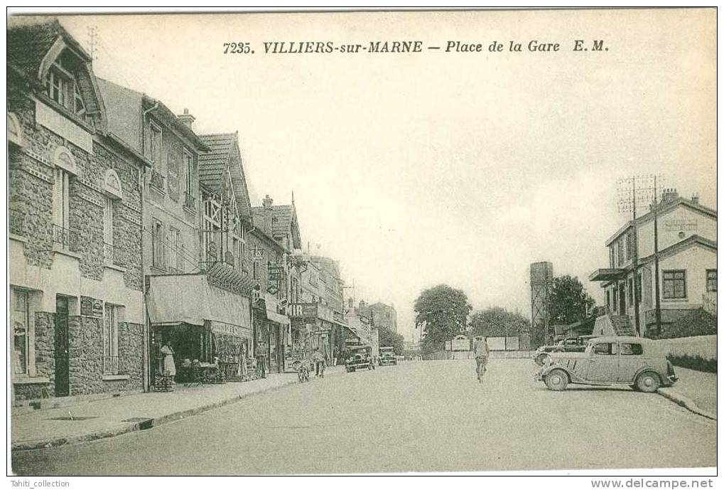 VILLIERS-sur-MARNE - Place De La Gare - Villiers Sur Marne