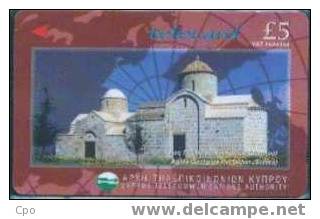 # CYPRUS 16.1 Church - Agios Georgios Hortakion 25CYPG 5 Gpt 01.97 Tres Bon Etat - Chipre