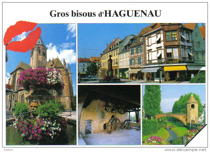 Carte Postale 67. Haguenau  Trés Beau Plan - Haguenau