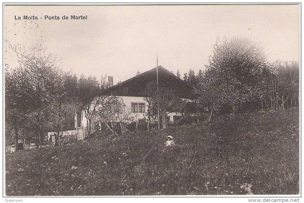 LA MOLTA - PONTS DE MARTEL . - Ponts-de-Martel