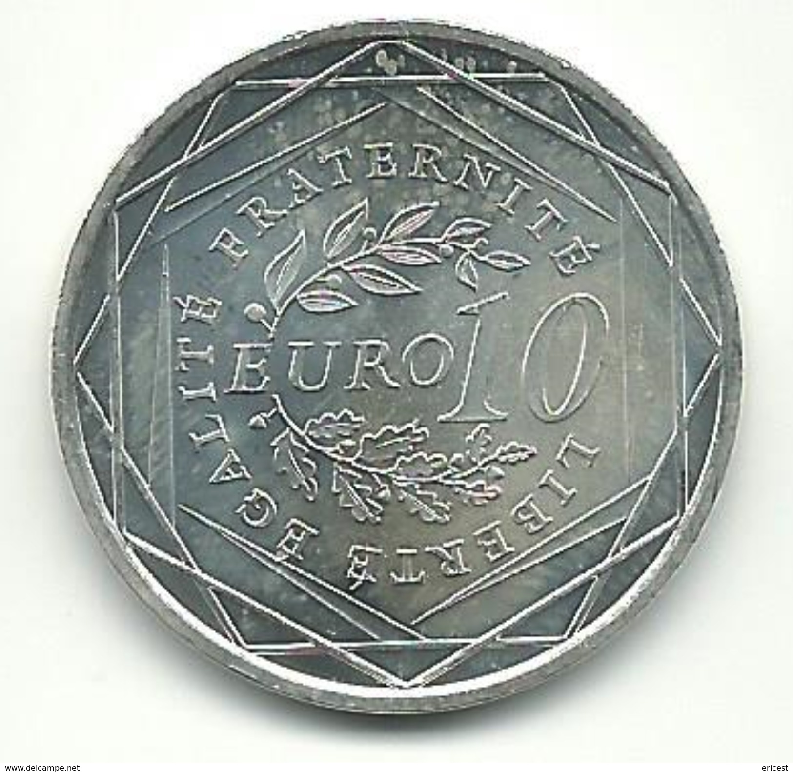 10 EUROS ARGENT 2009 - France