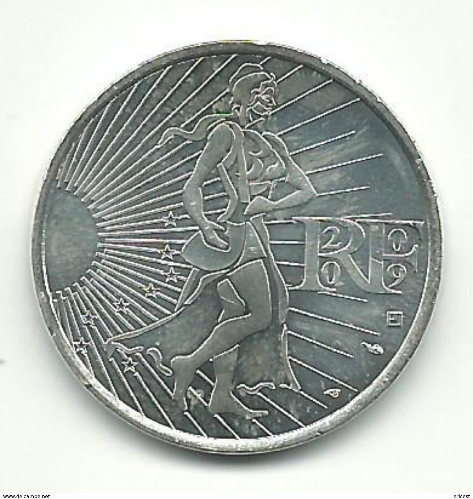 10 EUROS ARGENT 2009 - France