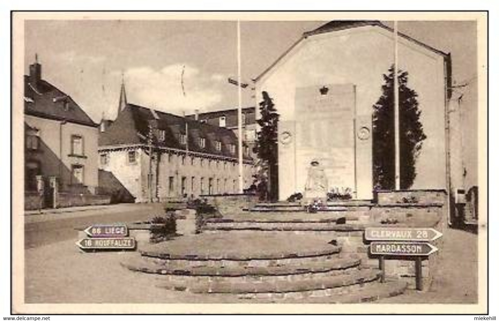 BASTOGNE-MONUMENT AUX MORTS DE LA VILLE-SEMINAIRE - Bastogne