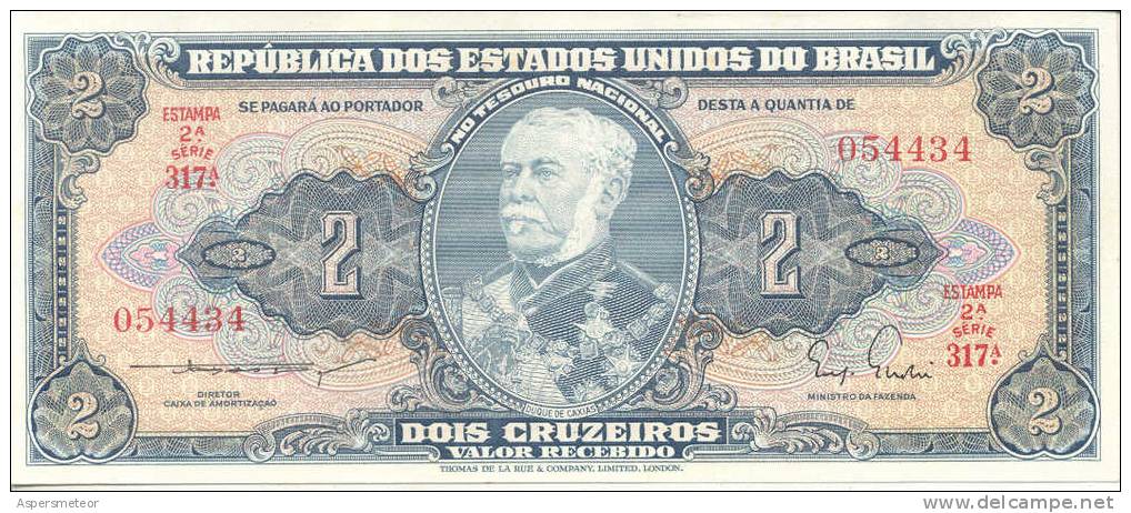 BRASIL, BRAZIL. DOIS CRUZEIROS. DUQUE DE CAXIAS. BOM ESTADO CUAC - Brésil