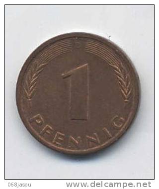 Allemagne Piece1 Pfennig - 1 Pfennig