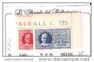 31449)2£+2.50£ Espressi Vaticani - Linguellati - Errors & Oddities