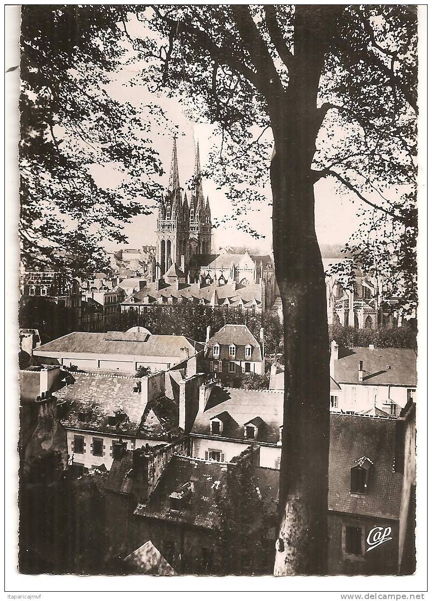 Finistère  :  QUIMPER   Vue  Du  Mont  Frugy  1957 - Quimper