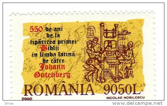 Romania / History / Bible - Ongebruikt
