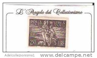 31457)250£ Vaticana Aerea - Arcangelo - Nuova - Errors & Oddities