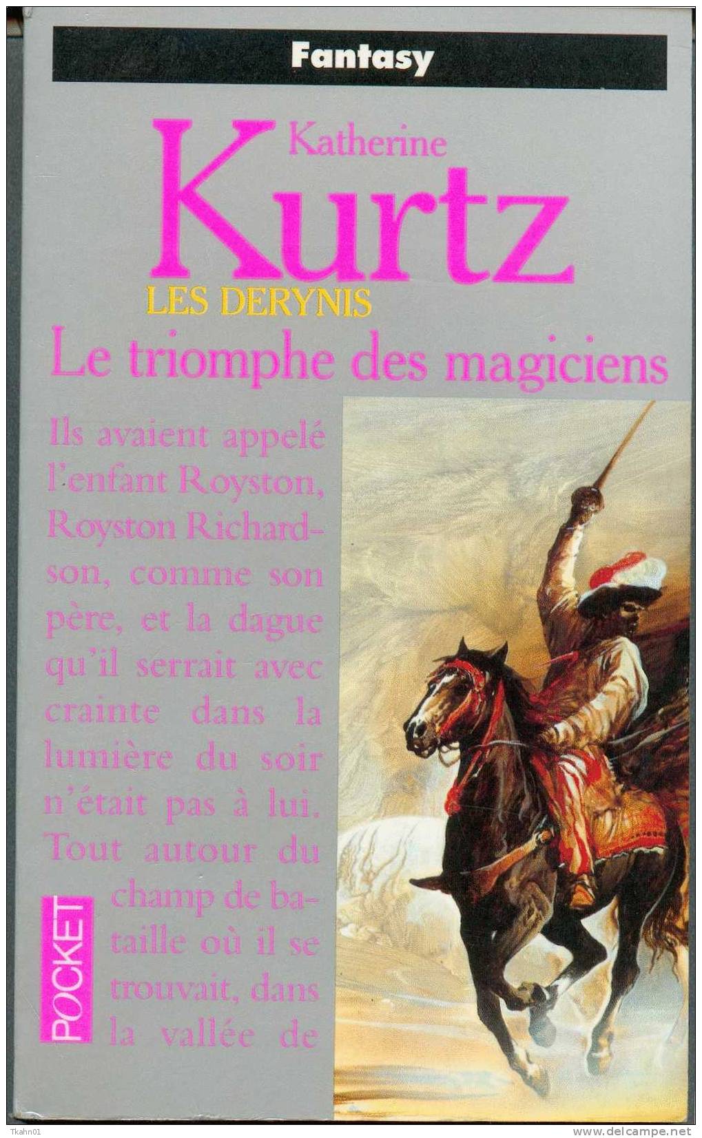 PRESSES-POCKET S-F N° 5551 " LE TRIOMPHE DES MAGICIENS " KATHERINE-KURTZ AVEC 371 PAGES - Presses Pocket