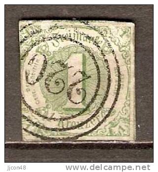 Germany (Thurn Und Taxis) 1859  1Kr  (o) - Afgestempeld