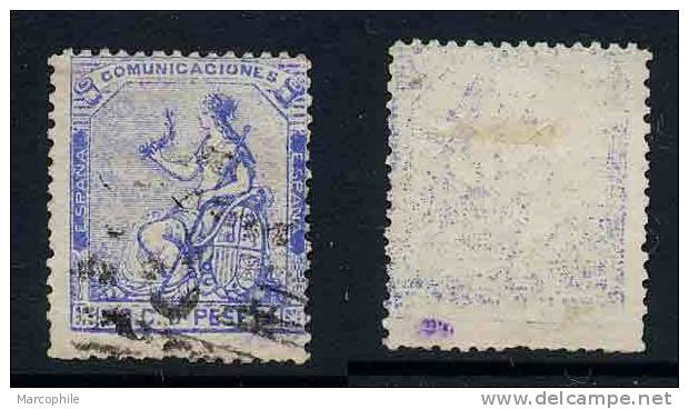ESPAGNE - 1ere REPUBLIQUE / 1873 # 136 Ob. - 50 C. Outremer / COTE 8.00 EUROS - Usados