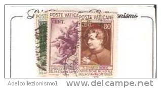 31483)25£50£+80£ Vaticane  - Don Bosco - Usati - Errors & Oddities