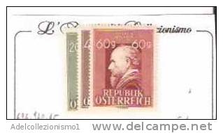 31495)20g+40g+60g  Austriaci - Nuovi - Cat - 694-694a-695 - Errores & Curiosidades