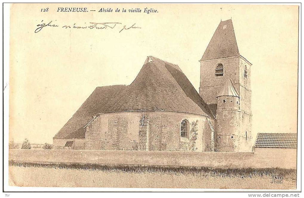FRENEUSE Abside De La Vieille Eglise - Freneuse