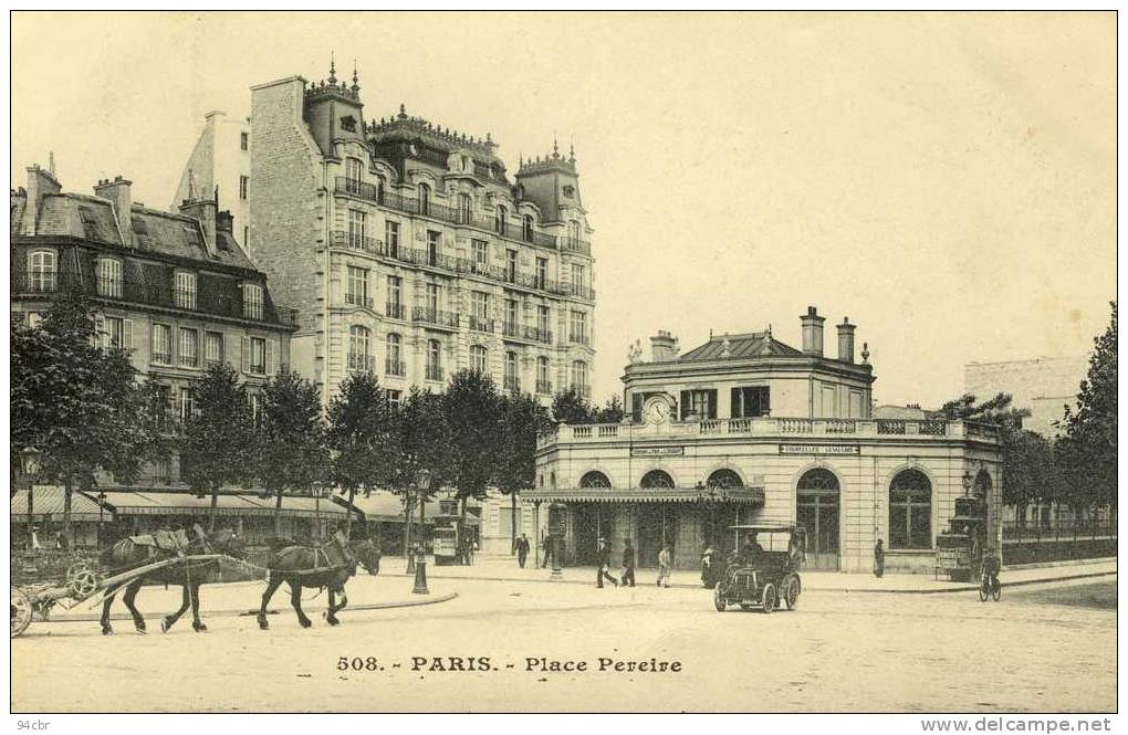 CPA (  75)  PLACE PEREIRE - Arrondissement: 17