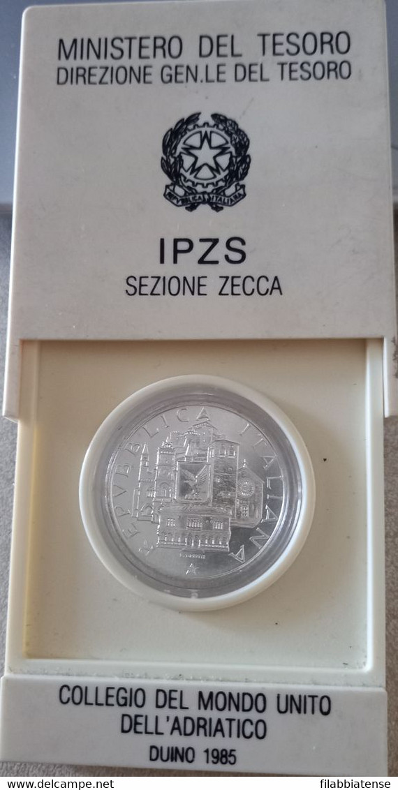 1985 - Italia 500 Lire Mondo Unito   ------ - Conmemorativas