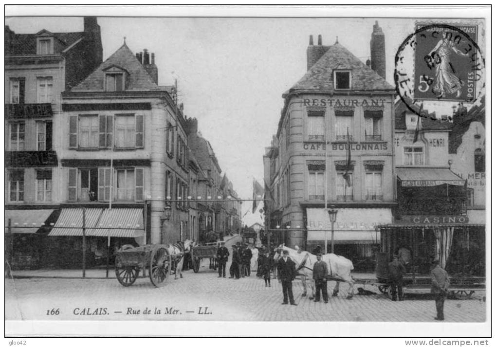 CALAIS - Rue De La Mer - Calais