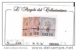 31521)3d +3x4d+3d Spr 3c+2x10c+6c British Hondurance Pence  -  Linguellati - N°35-36-36a-37 - Belize (1973-...)
